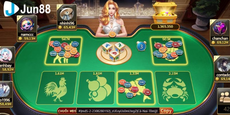 Tìm hiểu về trò chơi bầu cua